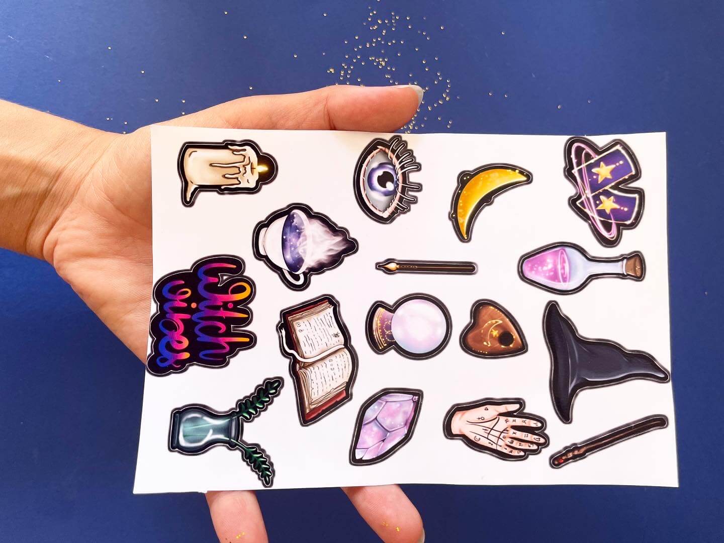 Stickers Planche Sorci re Mademoiselle Audrina