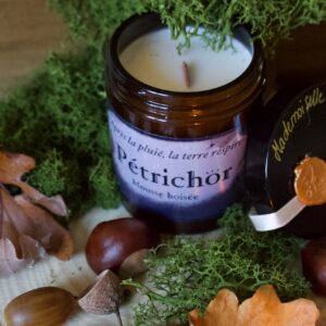 Bougie Pétrichor